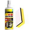 Generico Spray Antiruggine per Metallo | 100ml per Sottoscocca con Spugna | Spray per Rimozione Ruggine Antiossidante per Disco Freno Ruota Auto Moto Roulante | Bagno Toilette Cucina