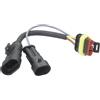 HELLA 8KA 194 768-011 Adattatore condotto, Kit elettrico, Bi-Halogen-->Bi-LED/Bi-Xenon-->Bi-LED, Cavo 100mm