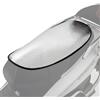 Yiohejy Coprisedile per moto, cuscino parasole per moto, 4 protezioni in alluminio, con due cinghie elastiche, impermeabile, isolamento termico, pieghevole, per ciclomotore e scooter