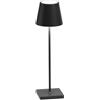 PYRAMIDEA LAMPADA A LED DA TAVOLO BASE PIATTA COLORE NERO LRP14B