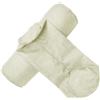 ELYSYSRL 2pcs Federa Cuscino Cervicale in Lino Traspirante con Cerniera Nascosta, Copri Cuscino Cilindrico 40x15 20x80, for Camera da letto e Soggiorno(Beige,20x80cm)