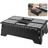 Roundsky Sdrucciolevole Livello Compatto Pieghevole Piatto Sgabello Portatile Leggero Potenza Pieghevole Sedia