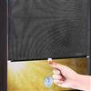 GOFOHIMI Tenda Oscurante Con Ventose,Tenda Avvolgibile,Tenda Termica Per Finestre Da Tetto,Retrattile Tende Temporanee,Protezione Solare Visiera,Senza Forare,Per Auto,Cucina,Ufficio（W40xL125cm/16x49in）