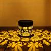Sinlay Lanterna Solare Da Esterno, Luci Esterno Energia Solare Impermeabili Ip65,Lampade Solari Da Giardino Forma Di Fiore Cavo Per Esterni,Luci Solari Per Recinzioni Per Cortili,Giardini, Balconi (A)