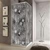 kina - RAV0042 Pellicole adesive per Vetri Rotolo Adesivo Trasparente misura 60x200 cm Lavabile Antigraffio Decorazione Box Doccia Finestre Uffici