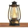 Vhjlfig Lanterna a Batteria | Lanterna Portatile,Portatile Vintage Luci Tremolanti Fiamma per Esterno Emergenza Campeggio Trekking Giardino Casa