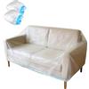 YapitHome Copertura protettiva per divano in plastica trasparente, impermeabile, per divano, letto, divano, divano (260 x 100 x 80 cm)