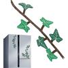 Yiohejy Calamite da frigorifero stampate in 3D, rampicanti edera rampicante, con articolati artificiali, decorazione per frigorifero, lavagne, frigoriferi, scrivanie, appunti