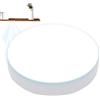 Generico Luce notturna con rilevamento intelligente, luce con sensore di movimento per interni,Lampada LED a induzione intelligente - Luce notturna a LED dal design rotondo per camerette, scale, camere da lett