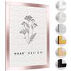 Haak Cornice per puzzle Lavanda Oro Rosa 60 x 80 cm (circa 1500 pezzi) Cornice per puzzle