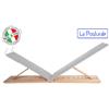 La Posturale Panca in legno La Posturale standard terra colore bianco