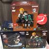 Bandai Demon Slayer Ichiban Kuji Set Completo 3 Figure Bandai PVC da Giappone