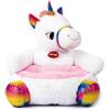 VARZI Poltrona In Peluche Unicorno 50cm 1956