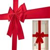 Generico Fiocchi di Natale - Grandi Decorazioni Rosse per La Casa | Cabinet Fiocchi Regalo Natalizi,per Decorazioni per Feste Porta Parete Ghirlanda Albero Cucina Camera da Soggiorno Interno Esterno