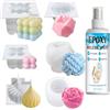 Dayysiuy Distaccante per Resina Epossidica, 100 Ml Spray Distaccante per al Silicone, Agente Distaccantes Liscio per Resina Epossidica, per,Gesso,Fai-da-Te,Artigianato,progetti Artistici Colata