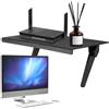 Generico Ripiano Superiore Per TV | Supporto Soundbar Da 33 Cm Sopra TV,Organizzatore Regolabile per Monitor con Spazio per Router Elettronica Proiettore per Ufficio Casa Camera