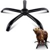 Mastery Mart - Base per sedia da ufficio, accessorio di ricambio per piede, base a cinque stelle, base a cinque stelle, piedini per sedia da ufficio, sedia girevole in nero, 70 cm