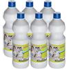 WK Disincrostante Professionale per Cassette WC | Anticalcare | Rimuove le incrostazioni nella cassetta WC | 1 litro X 6 Bottiglie| Made in Italy