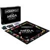 Does not apply Mega Monopoly Black Edition - Gioco Da Tavolo per 6 Giocatori, Età 8+