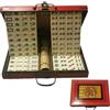 Does not apply Set Di Giochi Mahjong Cinese Portatile, Gioco Da Tavolo per La Casa O in Viaggio