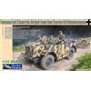 Modelli di geco Tedesco 4x4 7.5cm Pak 40 Anti-carro Gun Trattore C8 (Beutewagen)