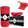 Phoenix Rotolo In Microfibra Box Di 75 Panni Riutilizzabili Per Uso Domestico E Auto Pulizia Senza Traccia 30 X 30 Cm Spessi E Assorbenti Rosso