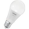 OSRAM Lampada LED SMART A60 forma lampadina E27, 9W ZigBee 3.0, RGBW 16 milioni di colori, dimmerabile, controllo app, Alexa