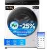 Xiaomi Mijia Front Load Washer Dryer Pro 9 kg Lavaggio / 6 kg Asciugatura | Doppio dosaggio automatico, Lavaggio rapido, Refresh e igiene a vapore, Controllo intelligente, Efficienza di lavaggio A-25 %