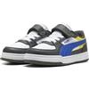 PUMA Sneakers Caven III Block per Bambini 28, Shadow Gray Royal Sapphire White Blue
