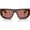 Prada Occhiali da Sole Prada PRD04SU 27I80W Sigaro