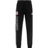 Kappa Eroi - Pantaloni Lunghi da Calcio Tunisia, da Uomo, 100% Cotone, Fodera in Pile, Slim Fit, con Tasche, Kappa Gara 2026/27