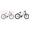 SCH Bici Roses, Bicicletta Bambino, Bianca, 20 & Bici Runner, Bicicletta Bambino, Blu, 20