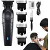 Generico Tagliacapelli, Kit Per Taglio Capelli Elettrico, Rasoio Multiuso per Barba Corpo e Styling con Lama in Acciaio Inossidabile