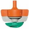 Plast Project Microirrigatore Spinnet FT Grigio traiettoria alta ugello giallo da 200l/h
