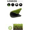 Ventas Internacionales Prato Sintetico spessore 20 mm LONDON VISA GARDEN 2X10 m punti m² 21.000