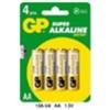 GP Batteria alcalina stilo AA 1,5V x 4pz