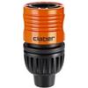 Claber Ricambio Raccordo completo con Aquastop x tubo spiral. orange Claber R1290002