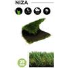Ventas Internacionales Prato Sintetico spessore 35 mm NIZA VISA GARDEN 2X25m punti m² 18.900