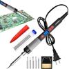 Generico Kit Saldatore a Stagno - Kit Elettronico con Temperatura Regolabile,Saldatore Manuale a Riscaldamento Rapido per Modellismo e Gioielli