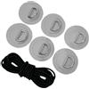 Paddleboard Deck Rigging Kit Heavy Duty 6Pcs D- Pad Patch Deck Attachment Kit