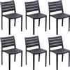 MIlani Home CABOT - set 6 sedie in polipropilene impilabile