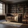 MIlani Home CHESTERFIELD - divano vintage in ecopelle