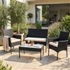 MIlani Home SHAN - salotto da giardino in acciaio