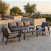 MIlani Home HAGE - salotto da giardino 5 posti