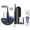 Oral-B iO 6 Spazzolino Elettrico, 1 Testine di Ricambio, Custodia, Nero - 1 Testine di Ricambio per Spazzolino Elettrico, Ricaricabile, Custodia + Dentifricio Protezione Gengive e Scudo Antibatterico