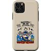 Raccoon Classroom Humor Club for Student Custodia per iPhone 11 Pro Raccoon-t Me In 5 ° Grado Gabbiano Divertente Ritorno A Scuola Umorismo