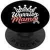 Rare Disease Warrior Gifts for Women and Mese di sensibilizzazione sulle malattie rare Zebra febbraio Malattia rara PopSockets PopGrip Adesivo