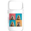 Capybaras Animal Lover PS Custodia per iPhone 17 Pro Capybaras Face Portrait Photobooth con occhiali da sole