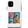 Westie Puppy Lover PS Custodia per iPhone 11 Westie - Fotobooth per ritratti con animali domestici con occhiali da sole