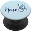 LINE ART AESTHETIC MINIMALIST Nonno italiano Ciclista Italia Ciclismo PopSockets PopGrip Adesivo